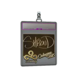 Sticker Slab | shroud (Gold) | Cologne 2015