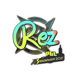 Sticker | REZ (Holo) | Stockholm 2021