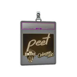 Sticker Slab | peet (Gold) | Cologne 2015