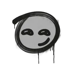 Sealed Graffiti | Smirk (Shark White)