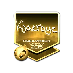 Sticker | Kjaerbye (Gold) | Cluj-Napoca 2015