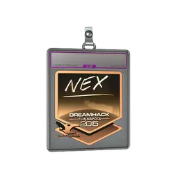Sticker Slab | nex (Gold) | Cluj-Napoca 2015