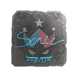 Sticker | Sonic (Foil) | Austin 2025