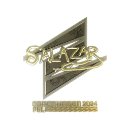 Sticker | salazar (Gold) | Copenhagen 2024