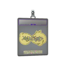 Sticker Slab | XANTARES (Glitter) | Copenhagen 2024