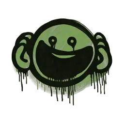 Sealed Graffiti | OMG (Battle Green)