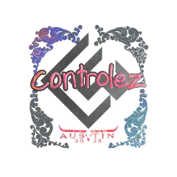 Sticker | controlez (Holo) | Austin 2025