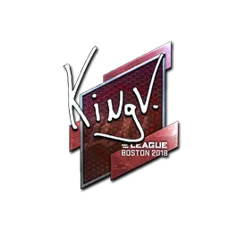 Sticker | kNgV- (Foil) | Boston 2018