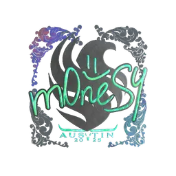 Sticker | m0NESY (Holo) | Austin 2025
