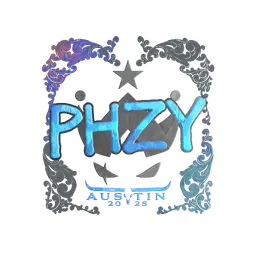 Sticker | phzy (Holo) | Austin 2025