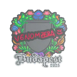 Sticker | venomzera (Embroidered) | Budapest 2025