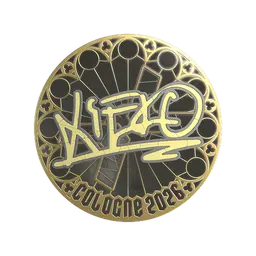 Sticker | xiELO (Gold) | Cologne 2026