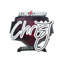 Sticker | chrisJ (Foil) | Berlin 2019