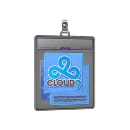 Sticker Slab | Cloud9 (Holo) | DreamHack 2014
