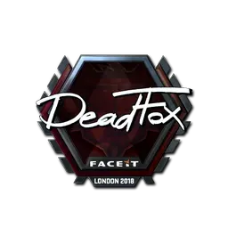 Sticker | DeadFox (Foil) | London 2018