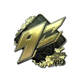 Sticker | 9z Team (Gold) | Rio 2022