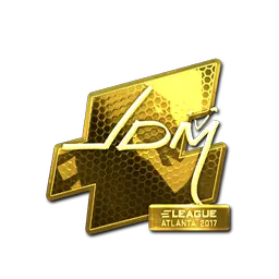 Sticker | jdm64 (Gold) | Atlanta 2017