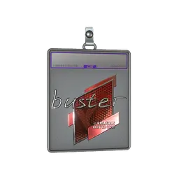 Sticker Slab | buster (Foil) | Boston 2018