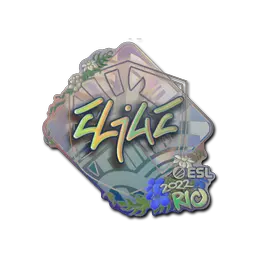 Sticker | EliGE (Holo) | Rio 2022