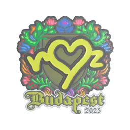 Sticker | ropz (Embroidered) | Budapest 2025