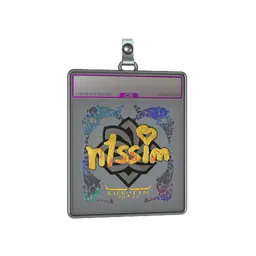 Sticker Slab | n1ssim (Holo) | Austin 2025