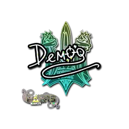 Sticker | DemQQ (Glitter) | Paris 2023