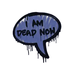 Sealed Graffiti | Dead Now (SWAT Blue)