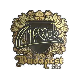 Sticker | Cypher (Gold) | Budapest 2025