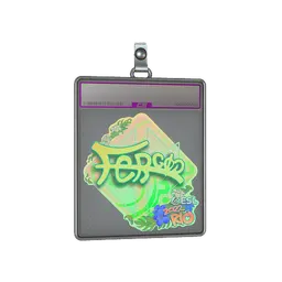 Sticker Slab | fer (Holo) | Rio 2022