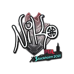Sticker | NiKo | Stockholm 2021