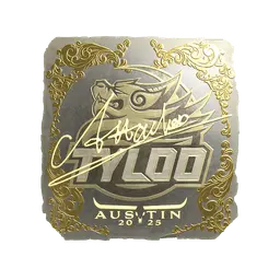 Sticker | Attacker (Gold) | Austin 2025