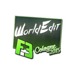 Sticker | WorldEdit | Cologne 2015