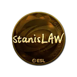Sticker | stanislaw (Gold) | Katowice 2019