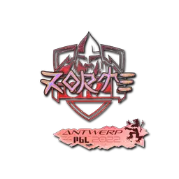 Sticker | zorte (Holo) | Antwerp 2022