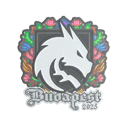 Sticker | Team Spirit (Embroidered) | Budapest 2025