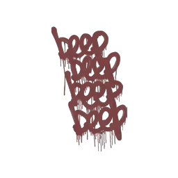 Sealed Graffiti | BEEP (Brick Red)