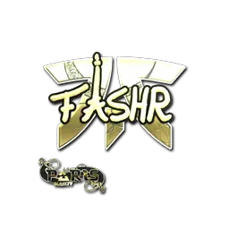Sticker | FASHR (Gold) | Paris 2023