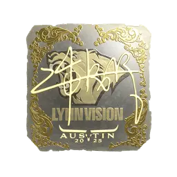 Sticker | z4KR (Gold) | Austin 2025