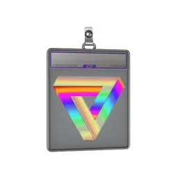 Sticker Slab | Infinite Triangle (Holo)