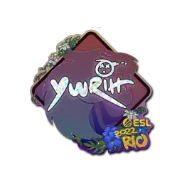 Sticker | yuurih (Glitter) | Rio 2022