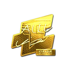 Sticker | allu (Gold) | Atlanta 2017