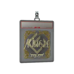 Sticker Slab | Ariucle (Gold) | Austin 2025