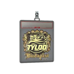 Sticker Slab | TYLOO (Gold) | Budapest 2025