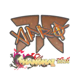 Sticker | afro (Glitter) | Shanghai 2024
