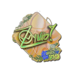 Sticker | ZywOo (Holo) | Rio 2022