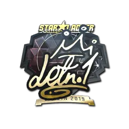 Sticker | LETN1 (Gold) | Berlin 2019
