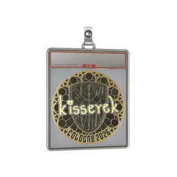 Sticker Slab | kisserek (Gold) | Cologne 2026