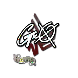 Sticker | gxx- (Glitter) | Paris 2023