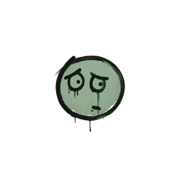 Sealed Graffiti | Worry (Cash Green)