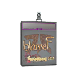 Sticker Slab | blameF (Holo) | Shanghai 2024